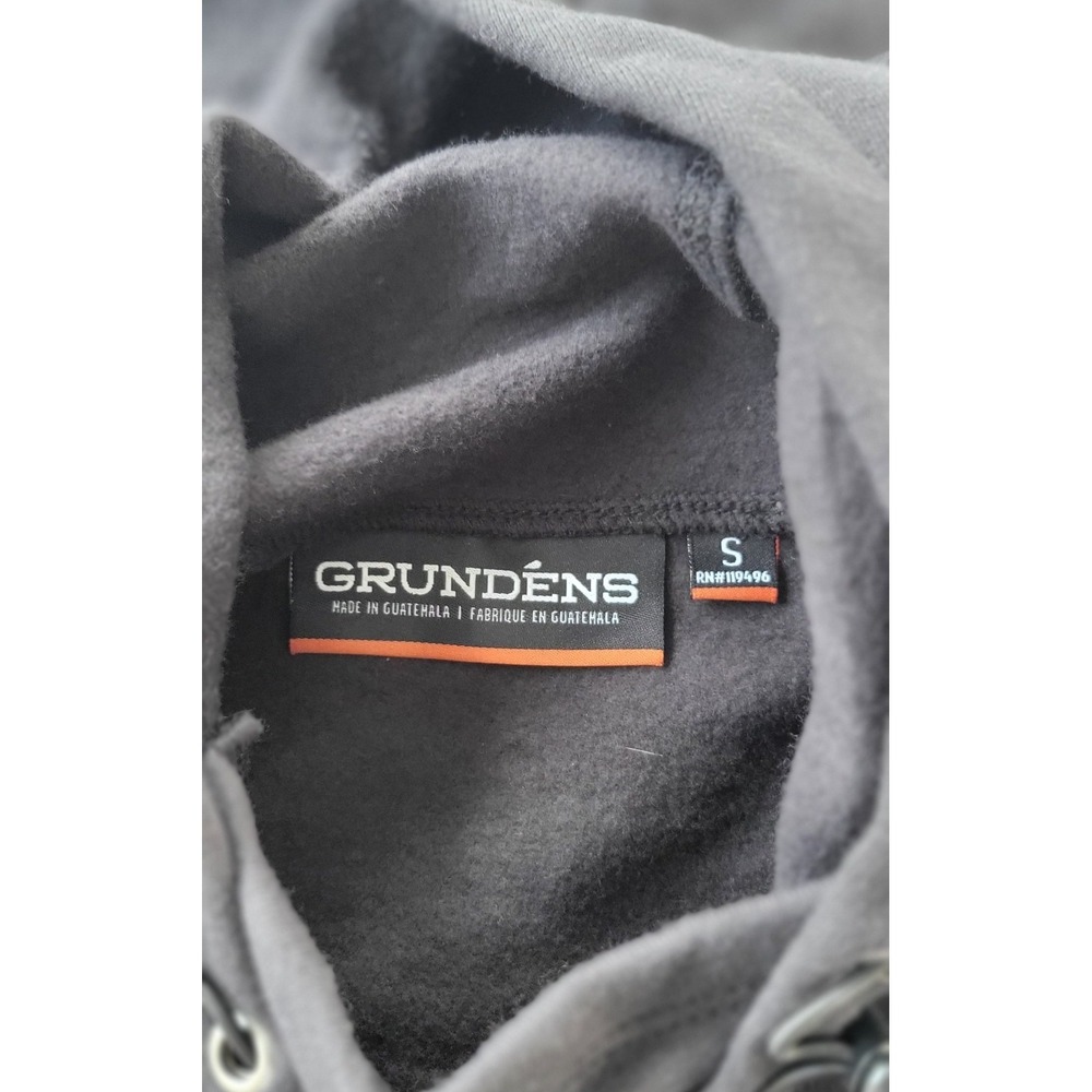 Grundéns Dillingham Tech Hoodie adjustable drawstring Color Black Size Small - Picture 6 of 10